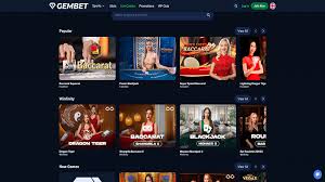 Gembet Casino：探索无与伦比的在线博彩体验